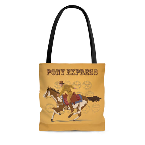 Pony Express Tote Bag