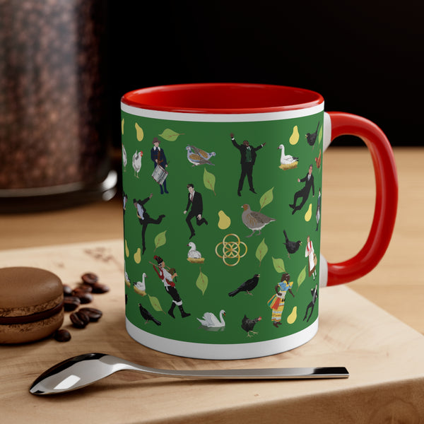 12 Days of Christmas Accent Coffee Mug, 11oz