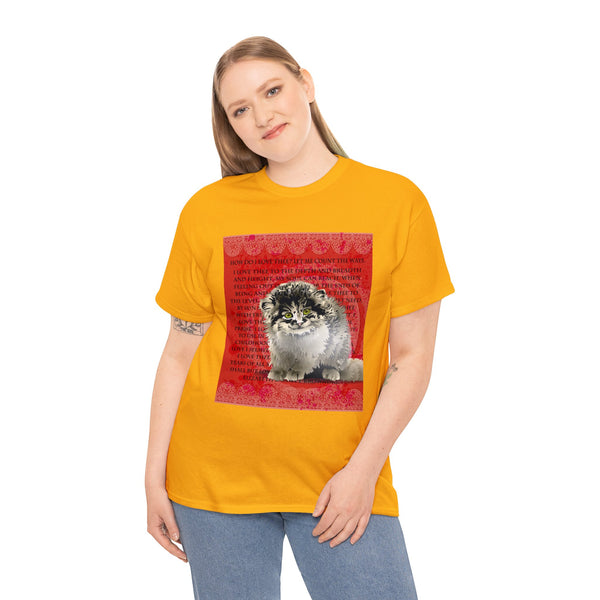 Pallas Cat Love Unisex Heavy Cotton Tee