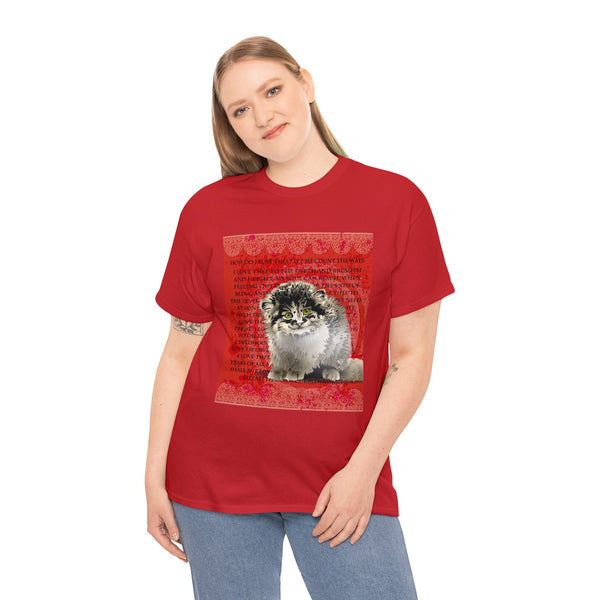 Pallas Cat Love Unisex Heavy Cotton Tee