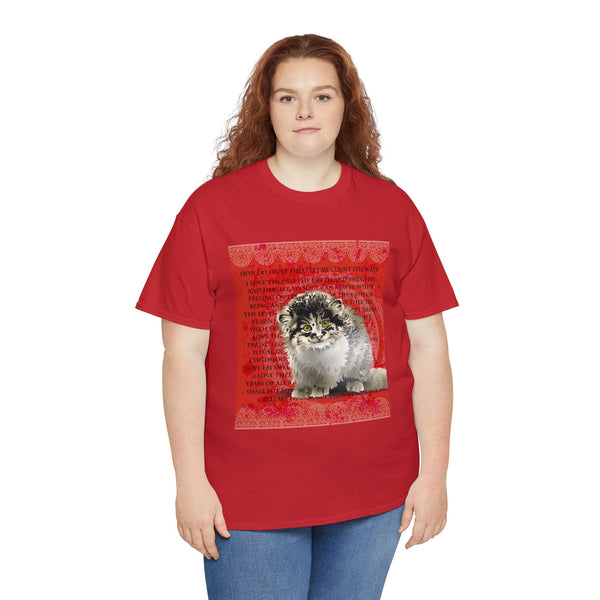 Pallas Cat Love Unisex Heavy Cotton Tee