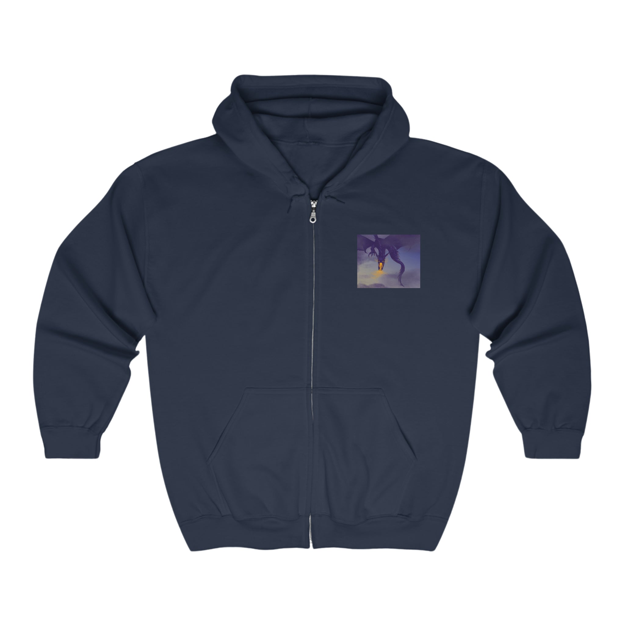 Flying Dragon Unisex Heavy Blend™ Full Zip Hooded Sweatshirt