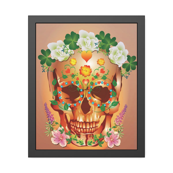 Dia de Muertos Framed Paper Posters