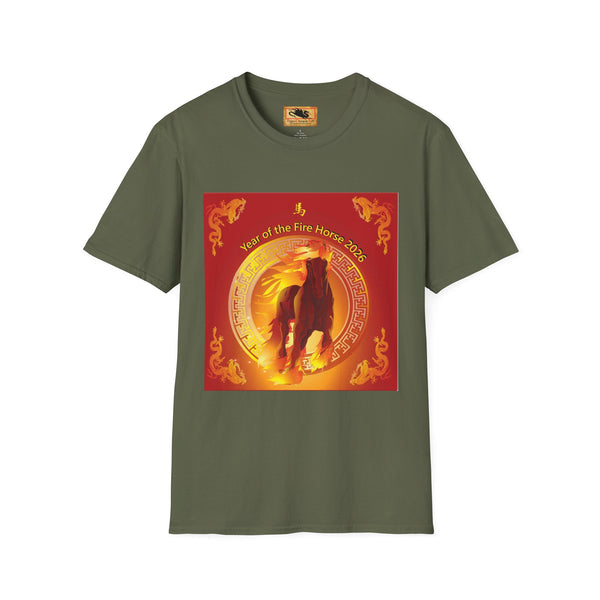Year of the Fire Horse T-Shirt — Chinese Zodiac Horse Tee