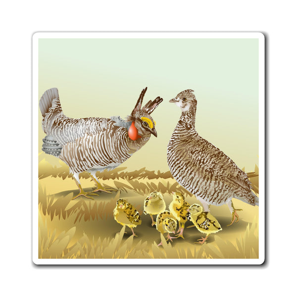 Prairie Chicken  Magnet