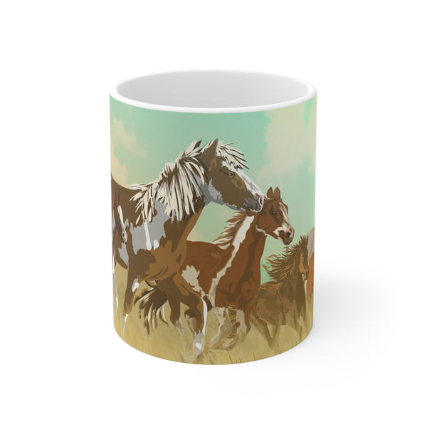 Mustangs Ceramic Mug 11oz