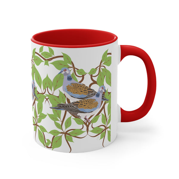 Two Turtle Doves Accent Coffee Mug, 11oz