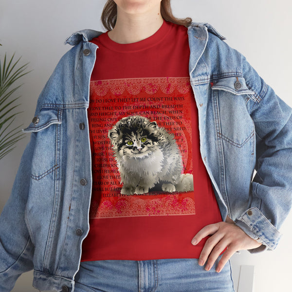 Pallas Cat Love Unisex Heavy Cotton Tee