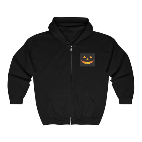 Jack-O-Lantern Unisex Heavy Blend™ Full Zip Hooded Sweatshirt