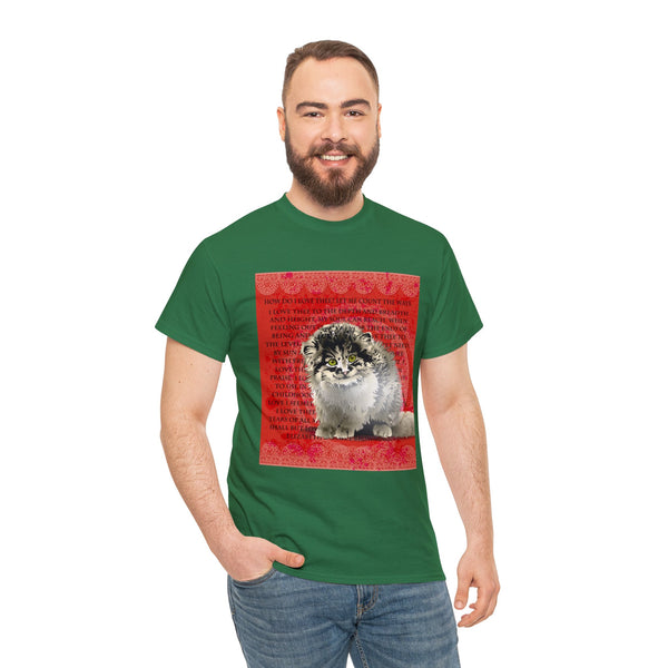 Pallas Cat Love Unisex Heavy Cotton Tee