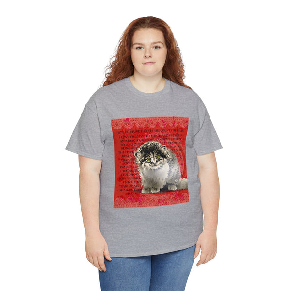 Pallas Cat Love Unisex Heavy Cotton Tee