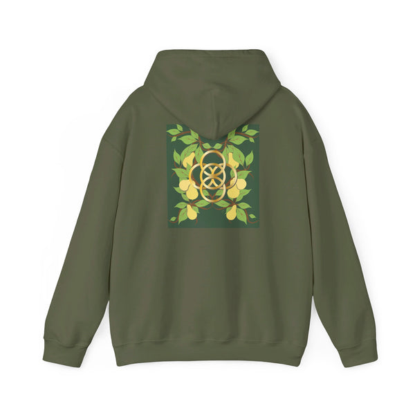 Five Golden Rings of Christmas  Unisex Heavy Blend™ Hooded Sweatshirt