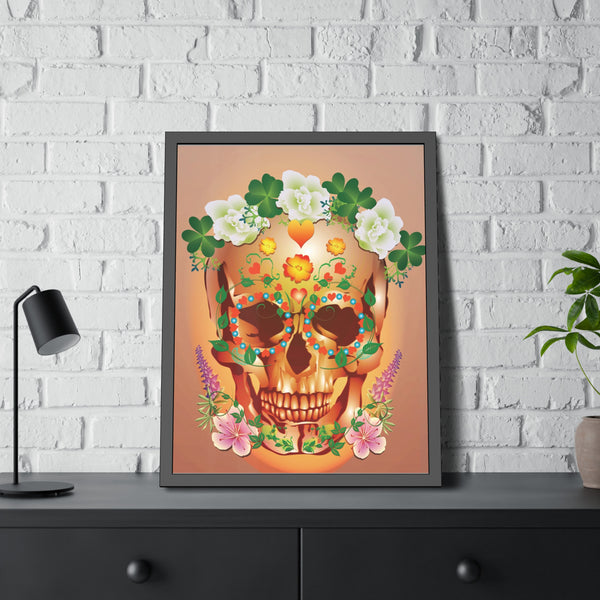 Dia de Muertos Framed Paper Posters