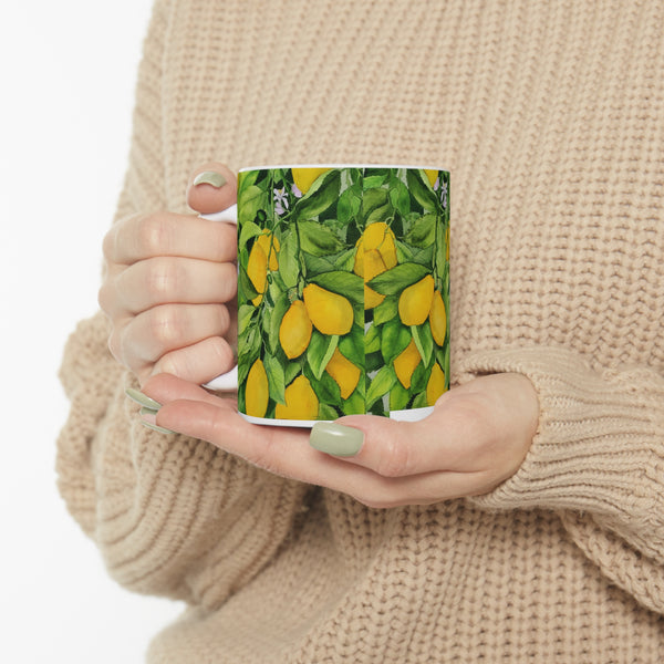 Lemon Tree Ceramic Mug 11oz
