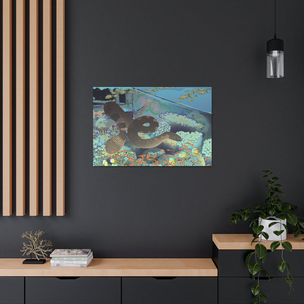 Sea Snake Canvas Gallery Wraps