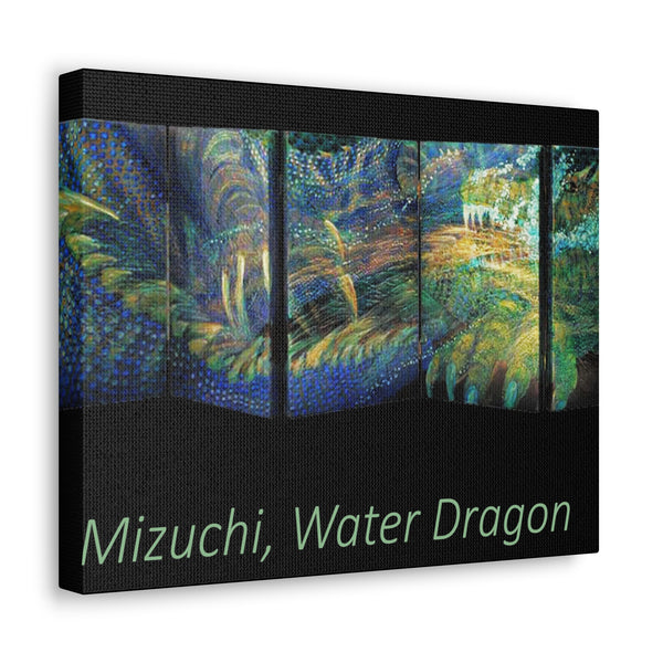 Water Dragon Canvas Gallery Wraps
