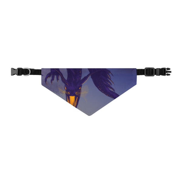 Flying Dragon Pet Bandana Collar