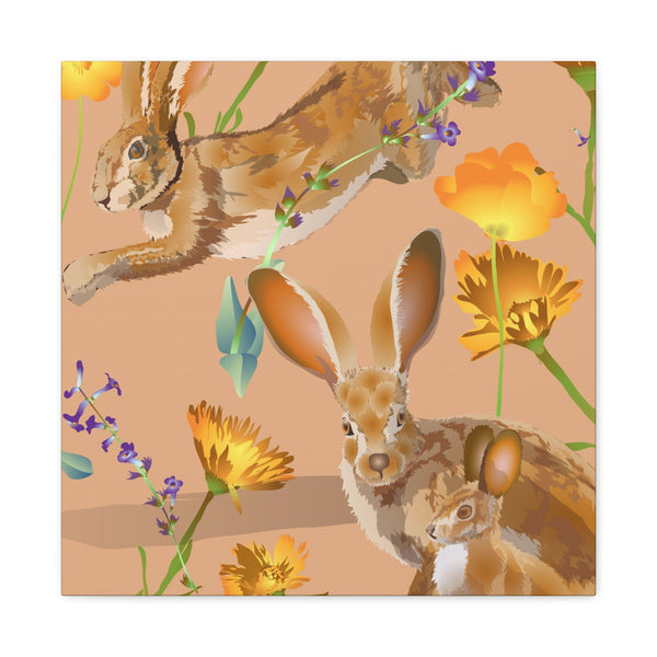 Jackrabbits Canvas Gallery Wraps