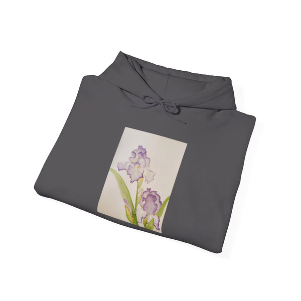 Purple Iris Unisex Heavy Blend™ Hooded Sweatshirt