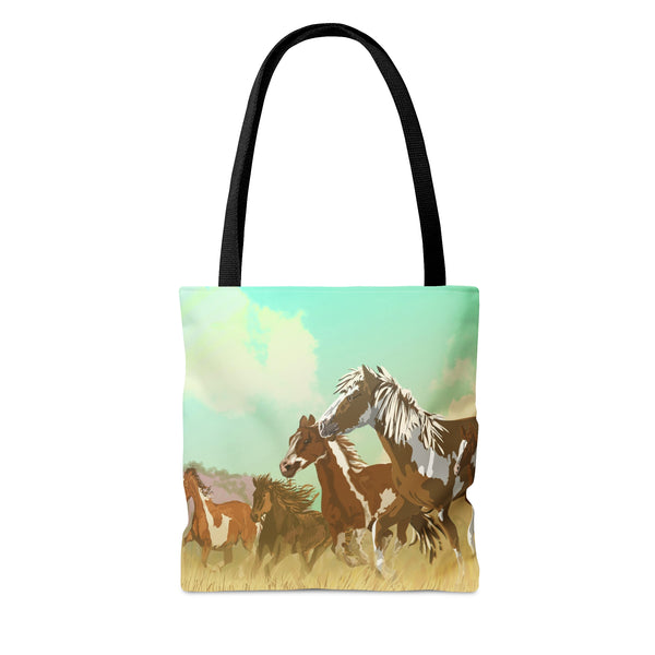 Mustangs AOP Tote Bag