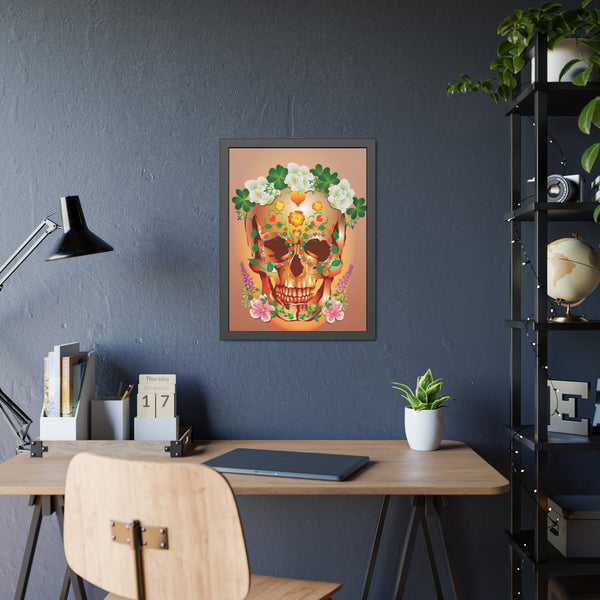 Dia de Muertos Framed Paper Posters