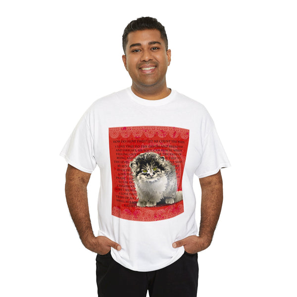 Pallas Cat Love Unisex Heavy Cotton Tee