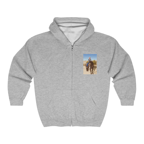 Hank and Friends-Linda Unisex Heavy Blend™ Full Zip Hooded Sweatshirt