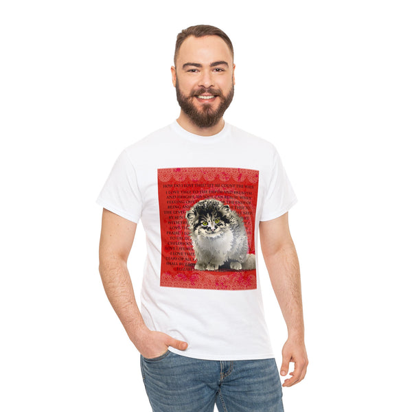 Pallas Cat Love Unisex Heavy Cotton Tee