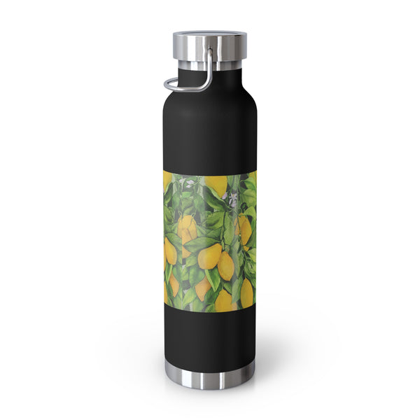 Lemon Tree Copper Vacuum Insulated Bottle, 22oz