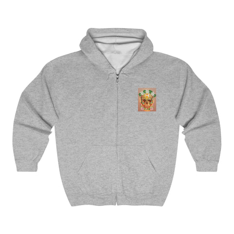 Dia de Muertos Unisex Heavy Blend™ Full Zip Hooded Sweatshirt