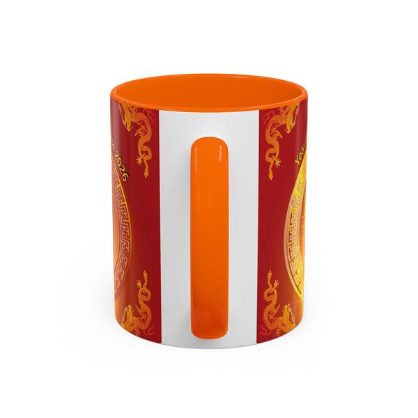 Year of the Fire Horse Coffee Mug – 2026 Chinese Zodiac Accent Mug