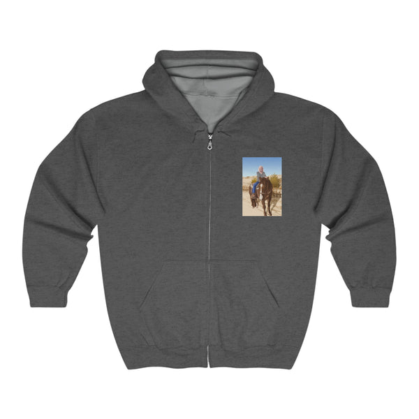 Hank and Friends-Linda Unisex Heavy Blend™ Full Zip Hooded Sweatshirt