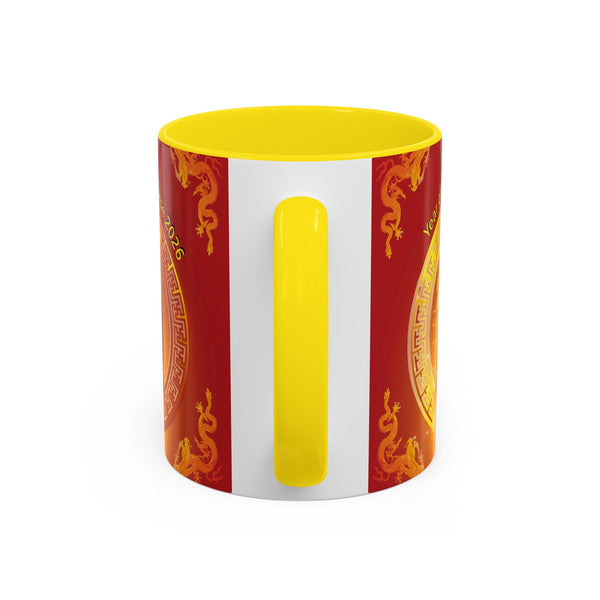 Year of the Fire Horse Coffee Mug – 2026 Chinese Zodiac Accent Mug