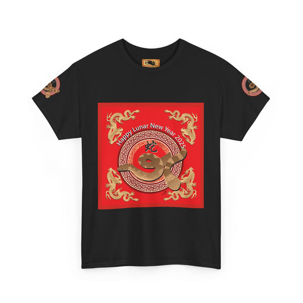 Lunar New Year of the Snake Unisex Heavy Cotton Tee