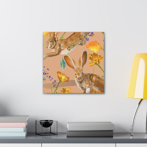 Jackrabbits Canvas Gallery Wraps