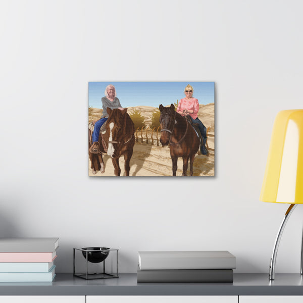 Hank and Friends Canvas Gallery Wraps