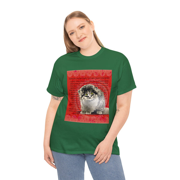 Pallas Cat Love Unisex Heavy Cotton Tee