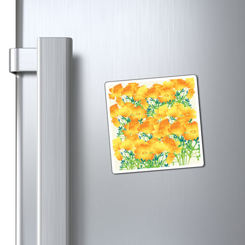 California Poppies Magnet