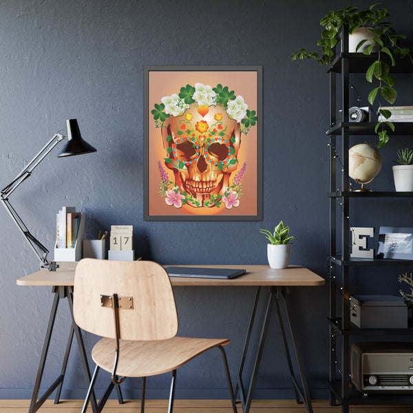 Dia de Muertos Framed Paper Posters