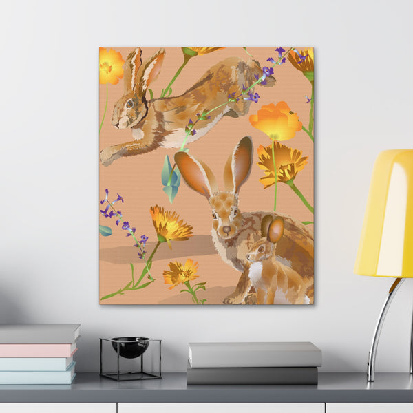 Jackrabbits Canvas Gallery Wraps