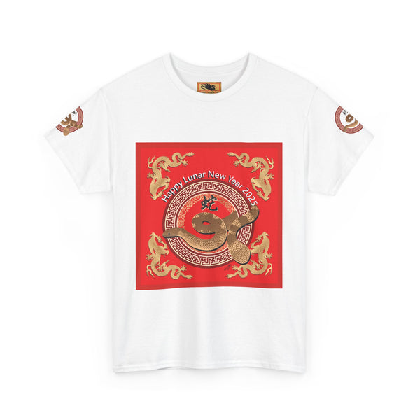 Lunar New Year of the Snake Unisex Heavy Cotton Tee