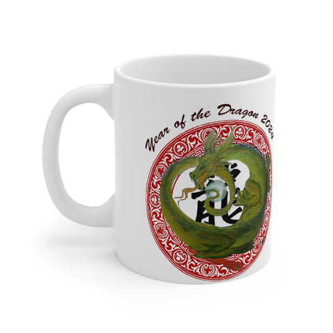 Lunar Dragon Ceramic Mug 11oz