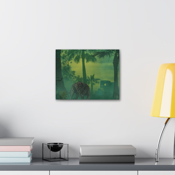 Jungle Panther Canvas Gallery Wraps