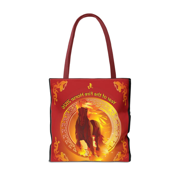 Fire Horse Year Tote Bag – 2026 Lunar New Year Zodiac Tote