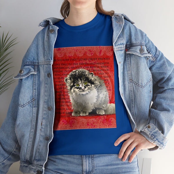 Pallas Cat Love Unisex Heavy Cotton Tee