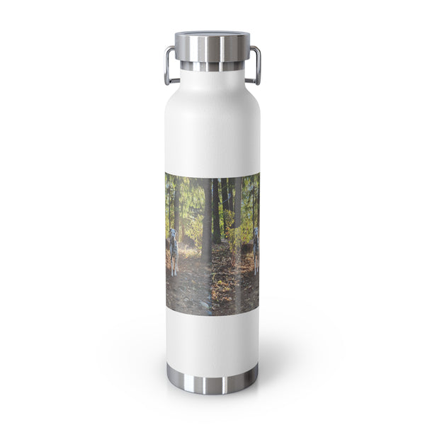 In-the-Woods Copper Vacuum Insulated Bottle, 22oz