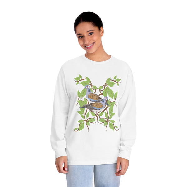 Partridge in a Pear Tree Unisex Classic Long Sleeve T-Shirt