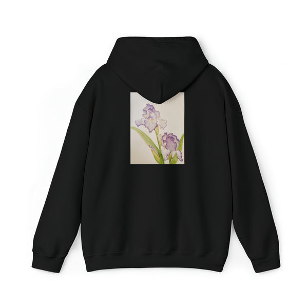 Purple Iris Unisex Heavy Blend™ Hooded Sweatshirt