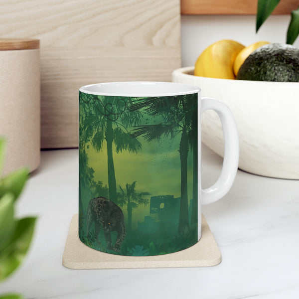 Jungle Panther  Ceramic Mug 11oz