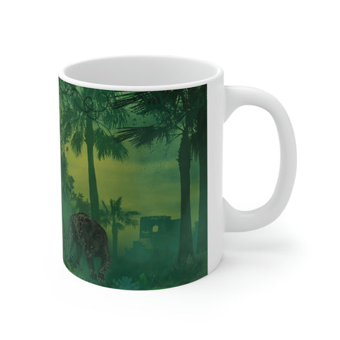 Jungle Panther  Ceramic Mug 11oz